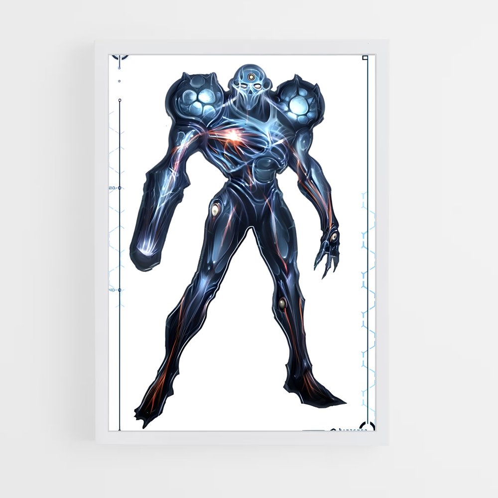 Poster Dark Warrior – affiche Super Smash Bros (vue 3)